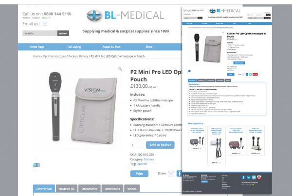 BL Medical Product Page