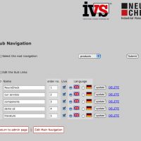 Edit existing page sections