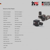 Admin / Back office screen