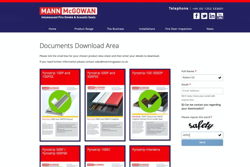 PDF Downloads Page